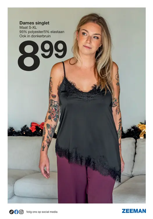 Aanbieding: Dames singlet