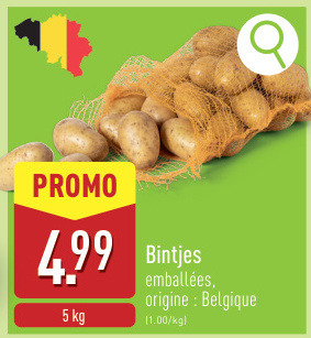 Offre: Bintjes emballées