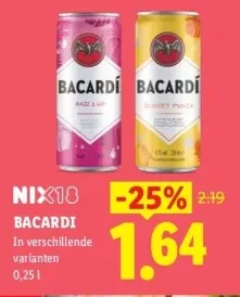 Aanbieding: Bacardi