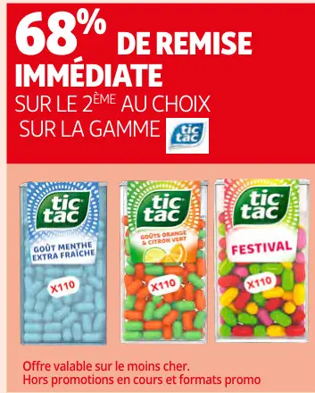 Offre: TicTac