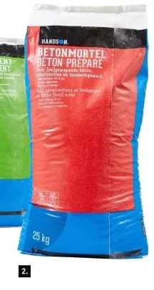 Aanbieding: Betonmortel 25 kg
