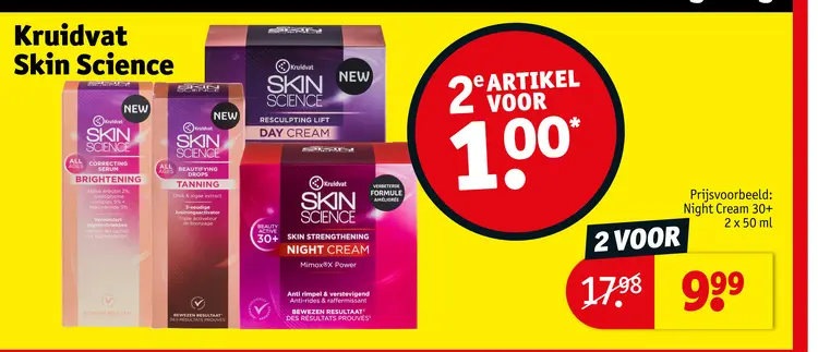 Aanbieding: Kruidvat Skin Science