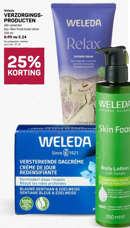 Aanbieding: Verzorgings-producten