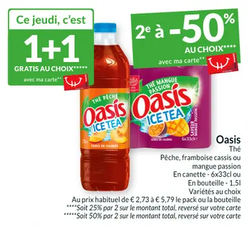 Offre: Oasis Thé