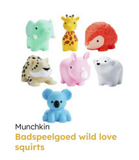 Aanbieding: Munchkin Badspeelgoed wild love squirts