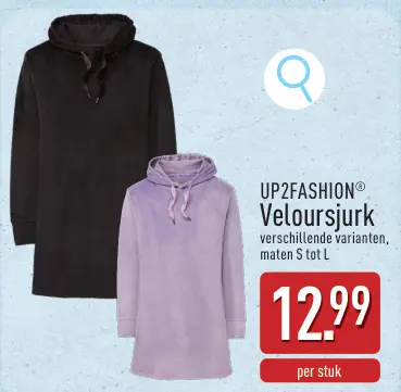 Promotie: Veloursjurk