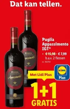 Promotie: Puglia Appassimento IGT