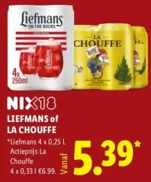 Aanbieding: Liefmans of La Chouffe