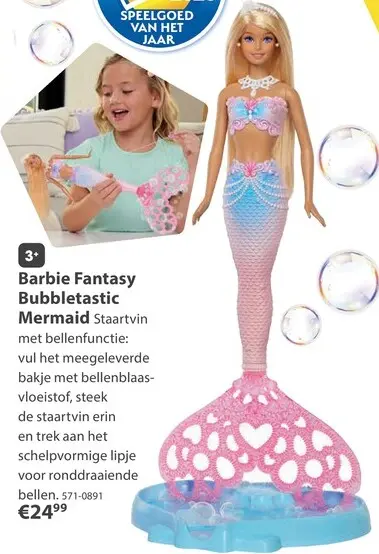 Aanbieding: Fantasy Bubbletastic Mermaid