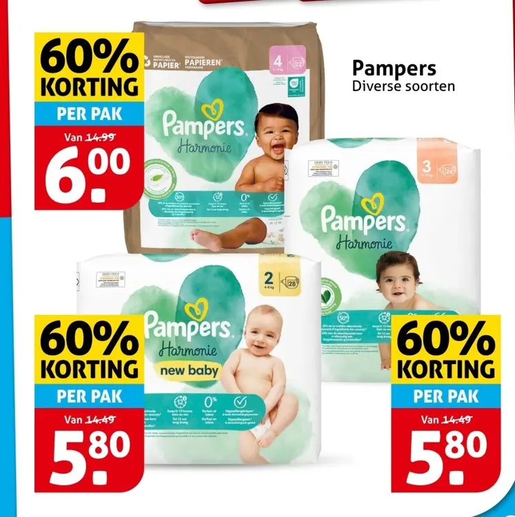 Aanbieding: Pampers