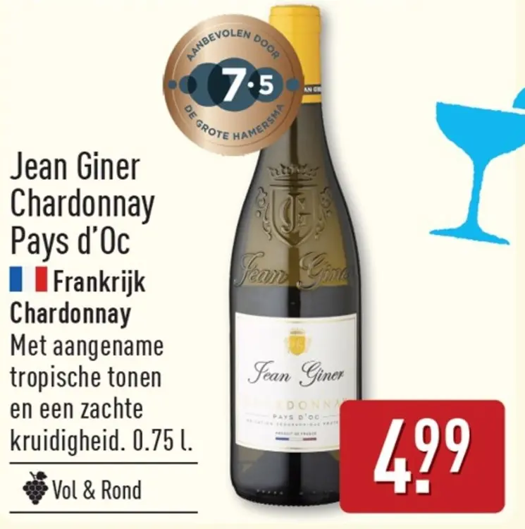 Aanbieding: Chardonnay Pays d'Oc