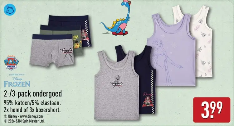 Aanbieding: Ondergoed