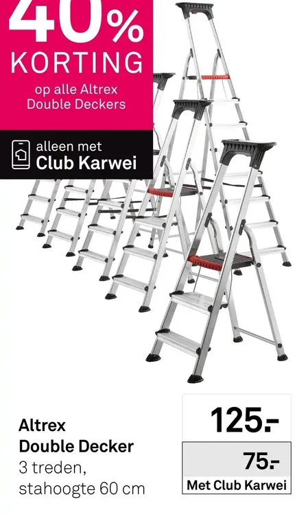 Aanbieding: Altrex Double Decker
