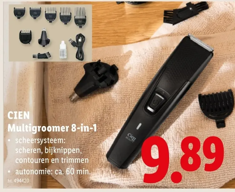 Promotie: Multigroomer 8-in-1