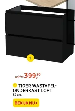Aanbieding: TIGER WASTAFEL-ONDERKAST LOFT