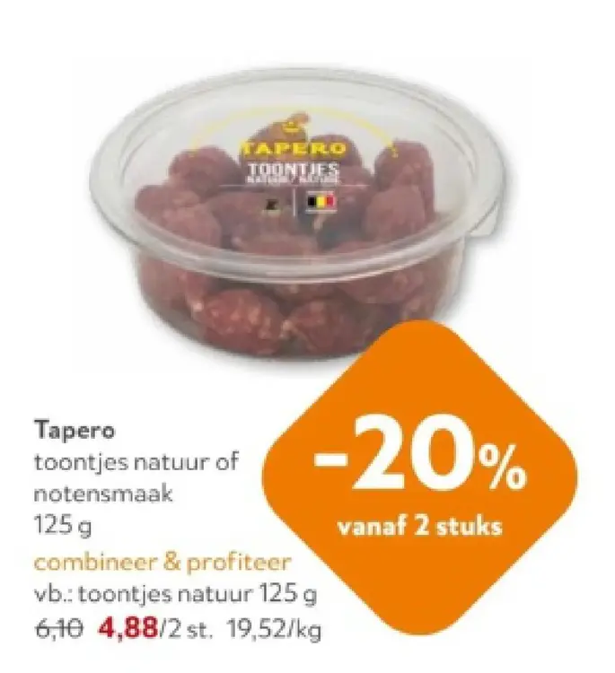 Promotie: Toontjes natuur of notensmaak