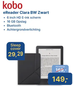 Aanbieding: E-reader and Laptop