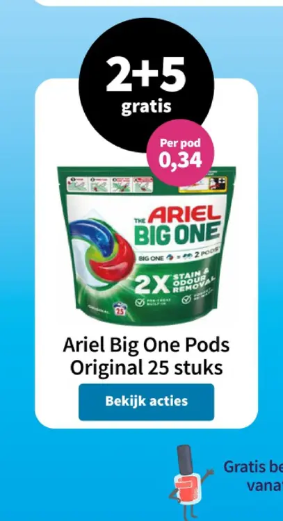 Aanbieding: Ariel Big One Pods
