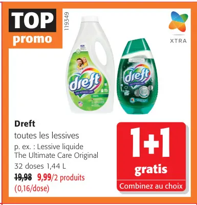 Offre: Lessives