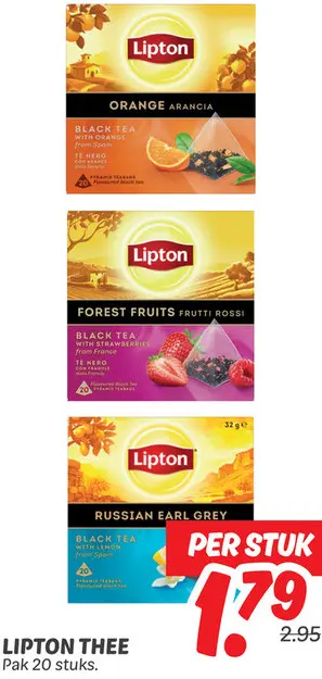 Aanbieding: Lipton Thee