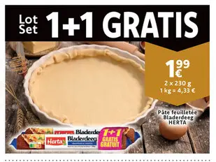 Offre: Pâte feuilletée