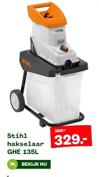 Aanbieding: hakselaar