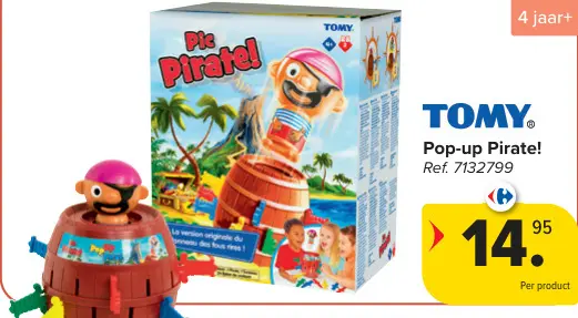 Promotie: Pop-up Pirate!