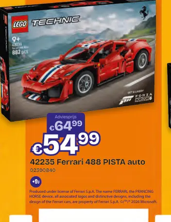 Promotie: Ferrari 488 PISTA auto