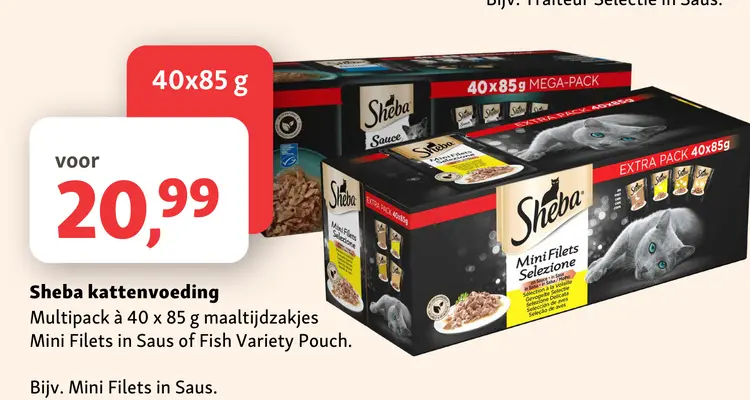 Aanbieding: Sheba kattenvoeding