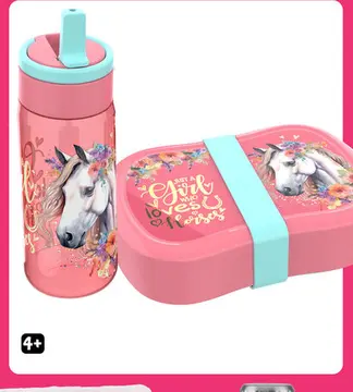 Aanbieding: Mepal Campus drinkfles en lunchbox Horse