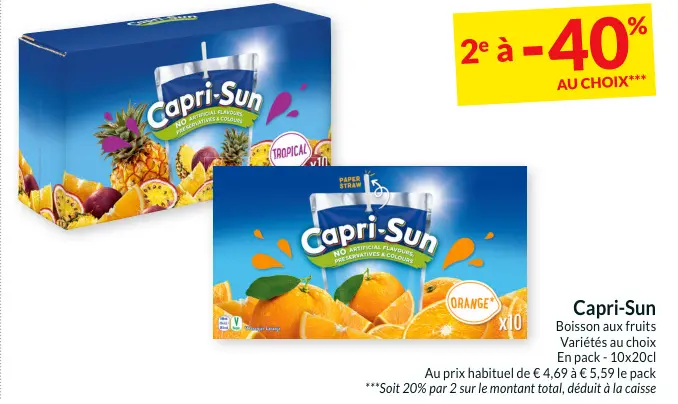 Offre: Capri-Sun