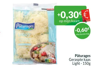 Promotie: Geraspte kaas Light