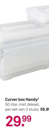 Aanbieding: Curver box Handy²