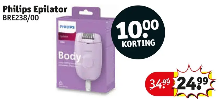 Aanbieding: Epilator BRE238/00