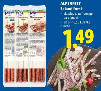 Offre: Salami fumé