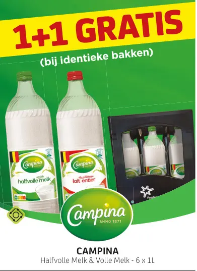 Promotie: Halfvolle Melk & Volle Melk