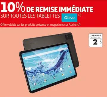 Offre: Tablettes