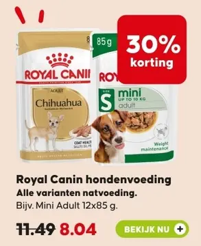 Aanbieding: Royal Canin hondenvoeding