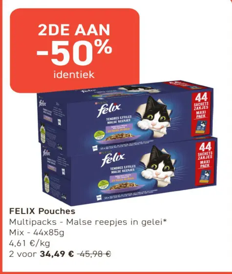 Promotie: Pouches Multipacks - Malse reepjes in gelei*