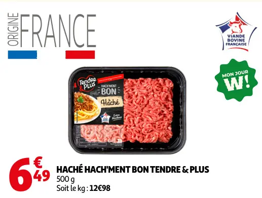 Promotie: Haché hach'ment bon
