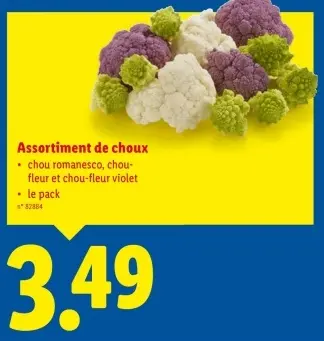 Offre: Assortiment de choux