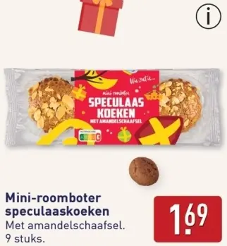 Aanbieding: Mini-roomboter speculaaskoeken