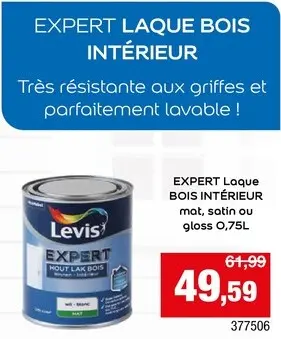 Offre: Expert Laque Bois Intérieur