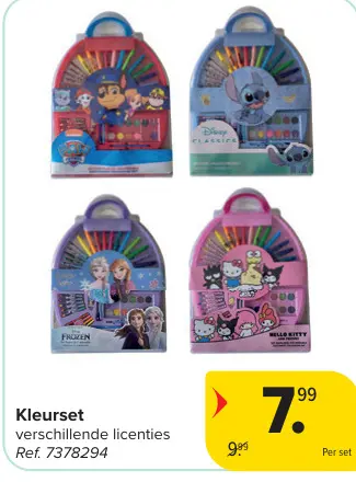 Promotie: Kleurset