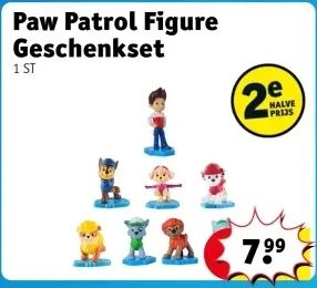 Promotie: Paw Patrol Figure Geschenkset