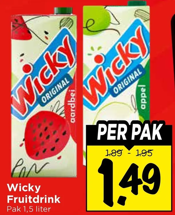 Aanbieding: Fruitdrink
