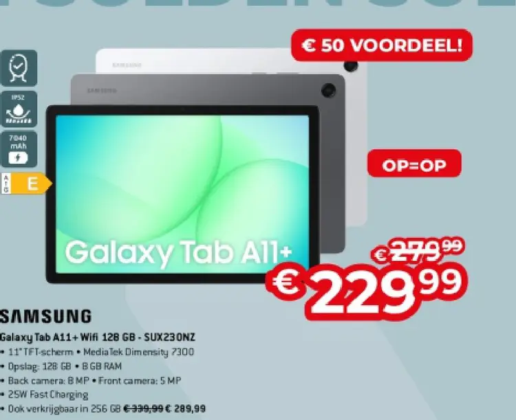 Promotie: Galaxy Tab A11+ Wifi 128 GB