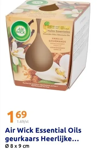 Promotie: Air Wick Essential Oils geurkaars Heerlijke..