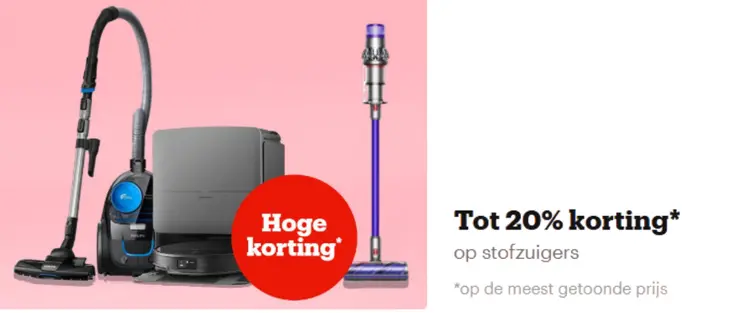 Promotie: Stofzuigers