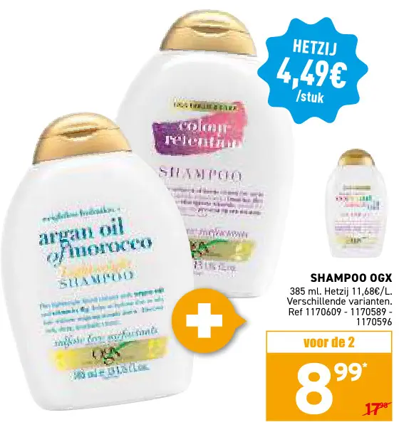 Promotie: Shampoo OGX